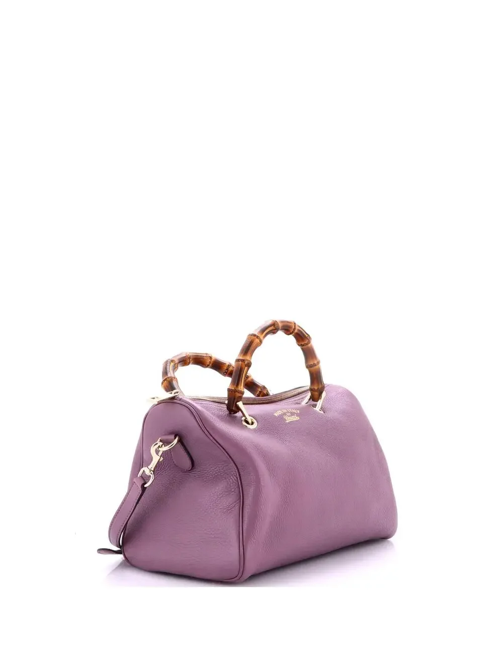 Gucci Bamboo Shopper Boston Bag Leather #295142G82B